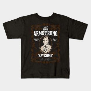 Louis Armstrong 'Satchmo' Design Kids T-Shirt